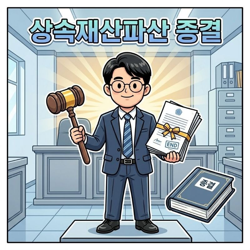 종결 결정 또는 폐지 결정 설명 이미지