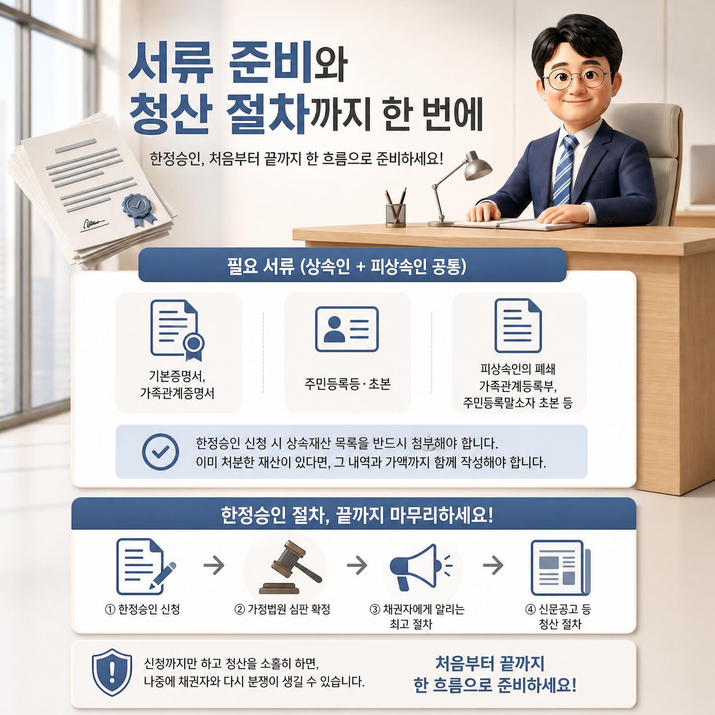 상속포기 한정승인 절차