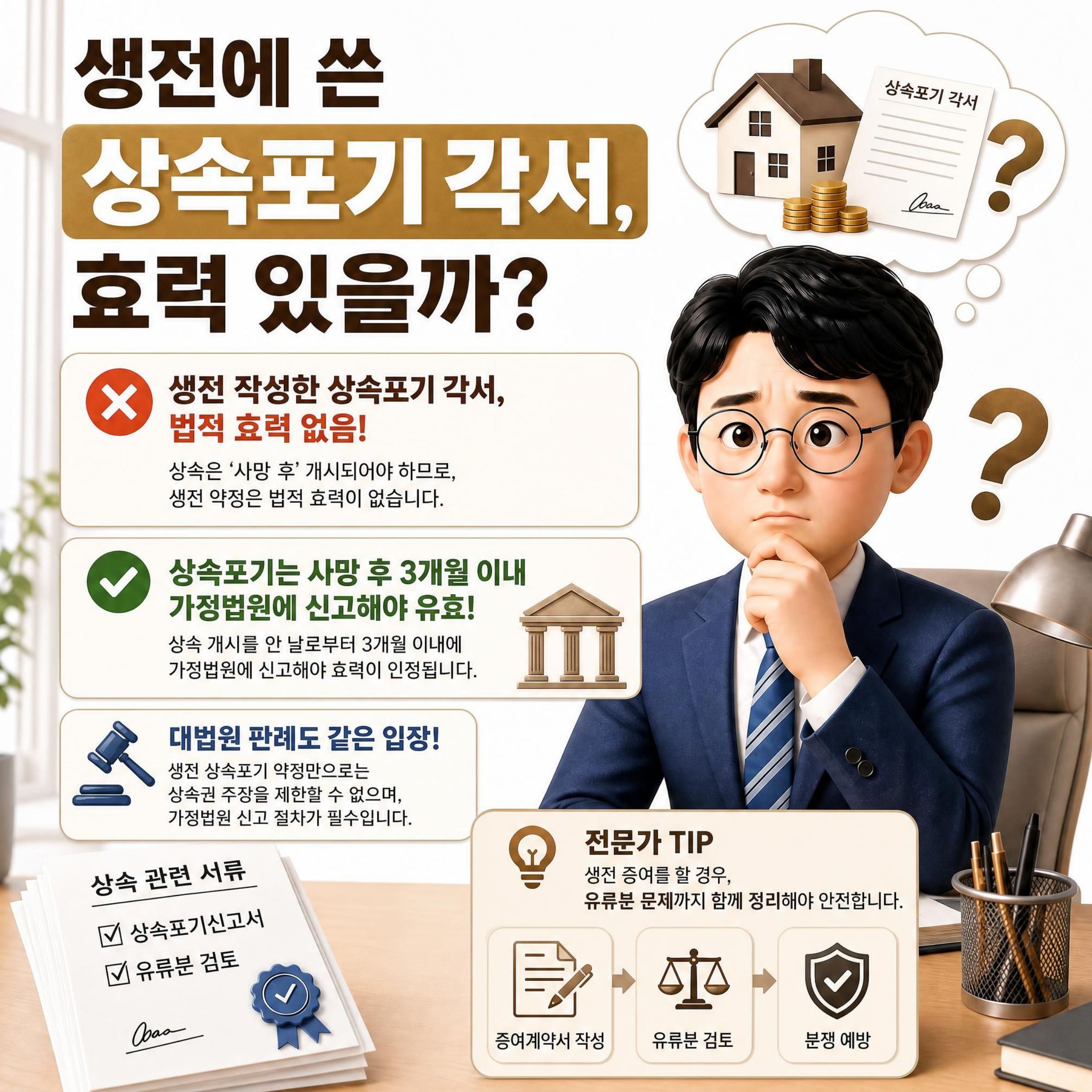 상속포기각서 효력