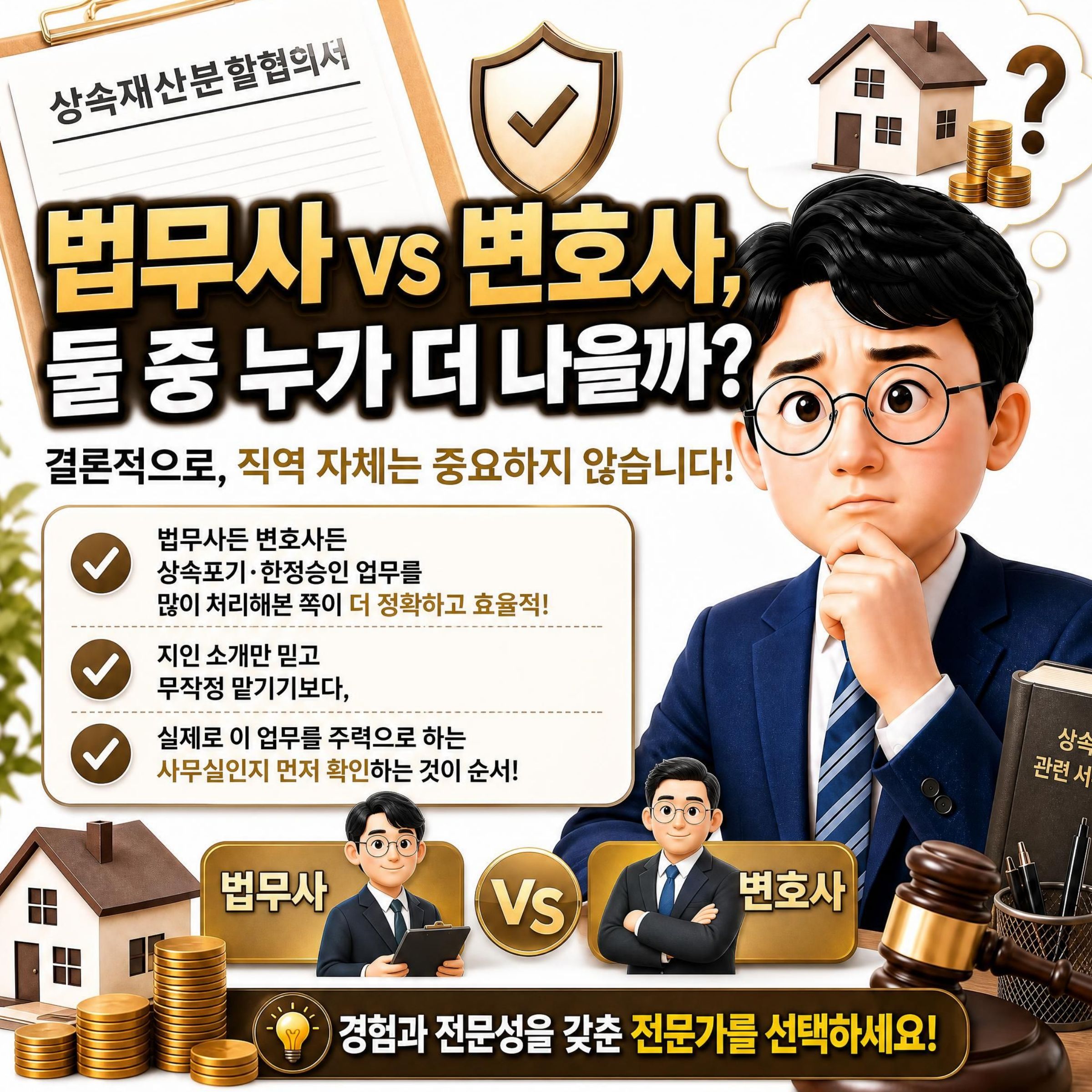 상속포기 한정승인 법무사 변호사