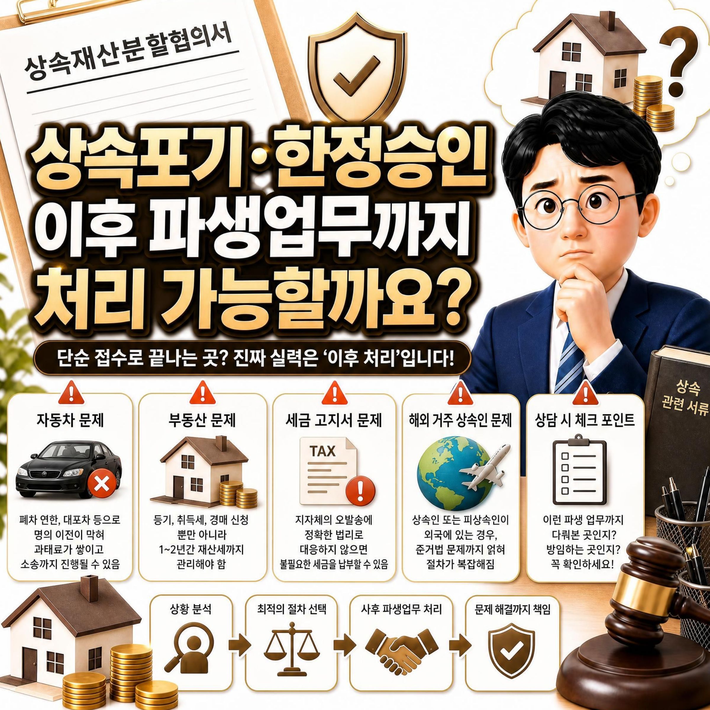 상속포기 한정승인 후 절차