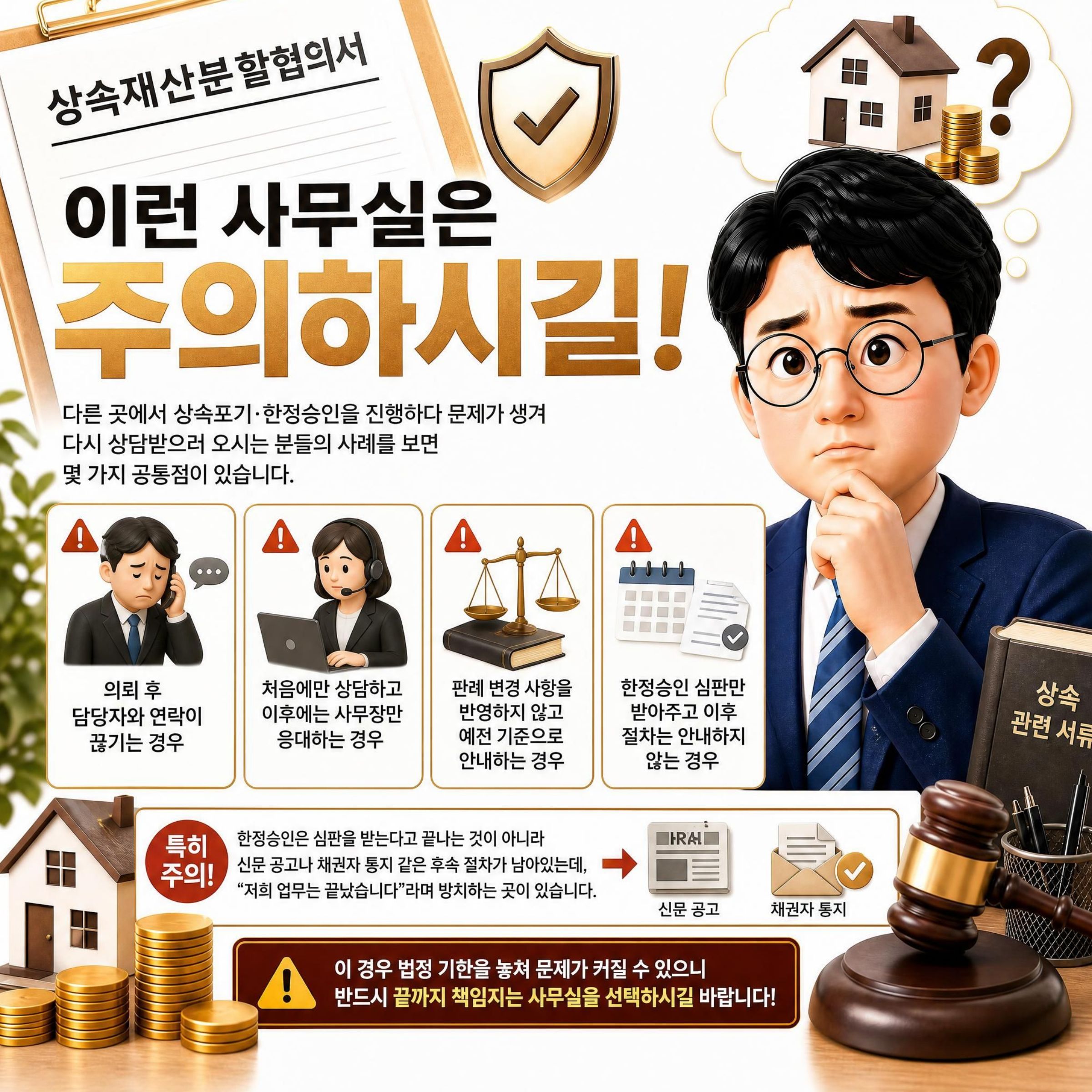 상속포기 한정승인 사무실
