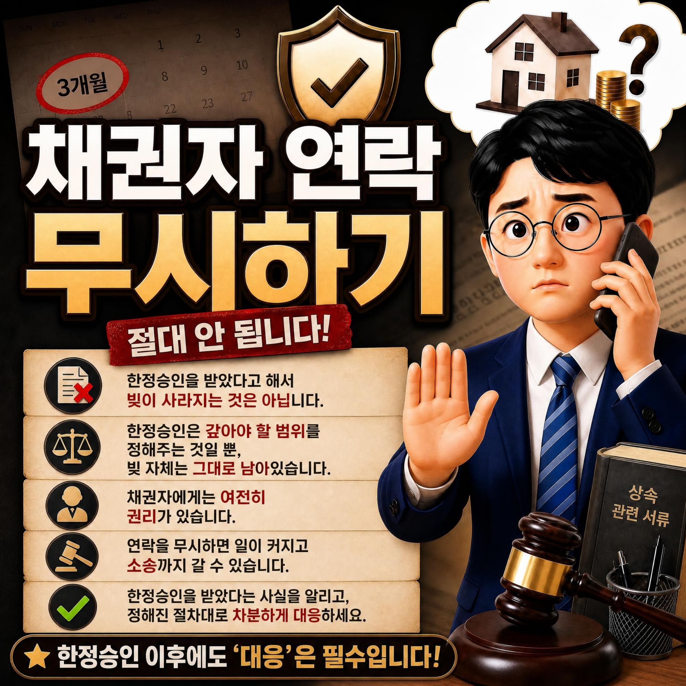 한정승인 후 절차