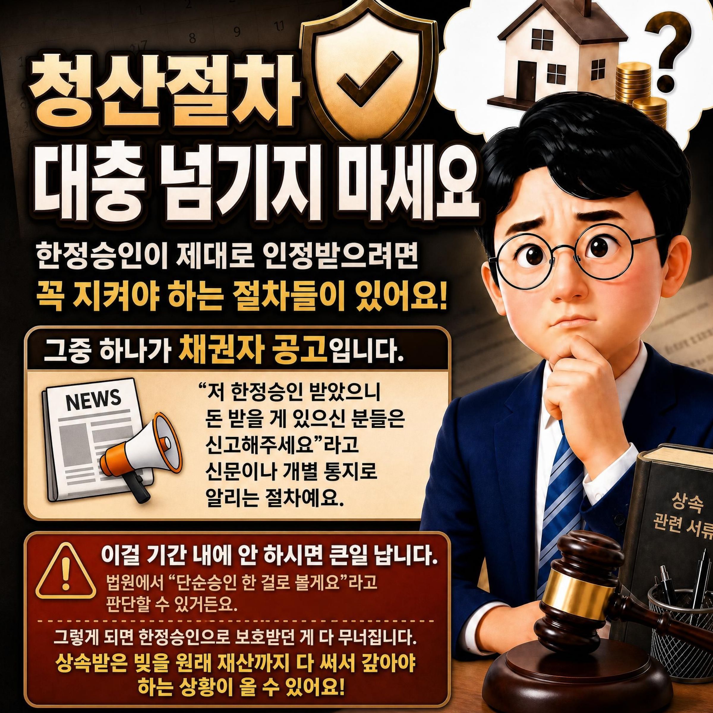한정승인 후 청산절차