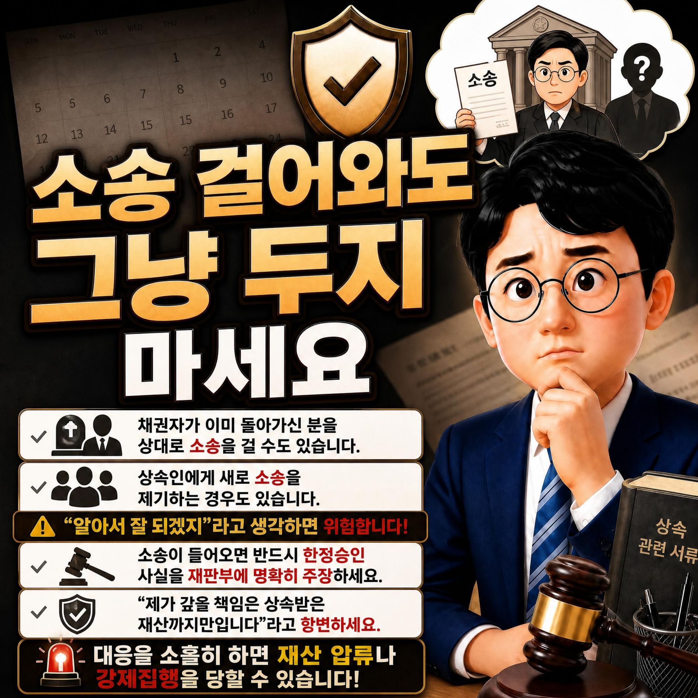 한정승인 후 소송